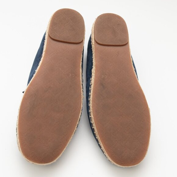 Vionic Coast Sandy Shoes Lace Up Espadrilles Summer Comfortable Suede Blue 8 - Picture 8 of 8